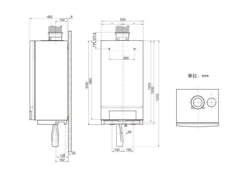 博世欧洲至臻冷凝65kw天然气壁挂炉价格