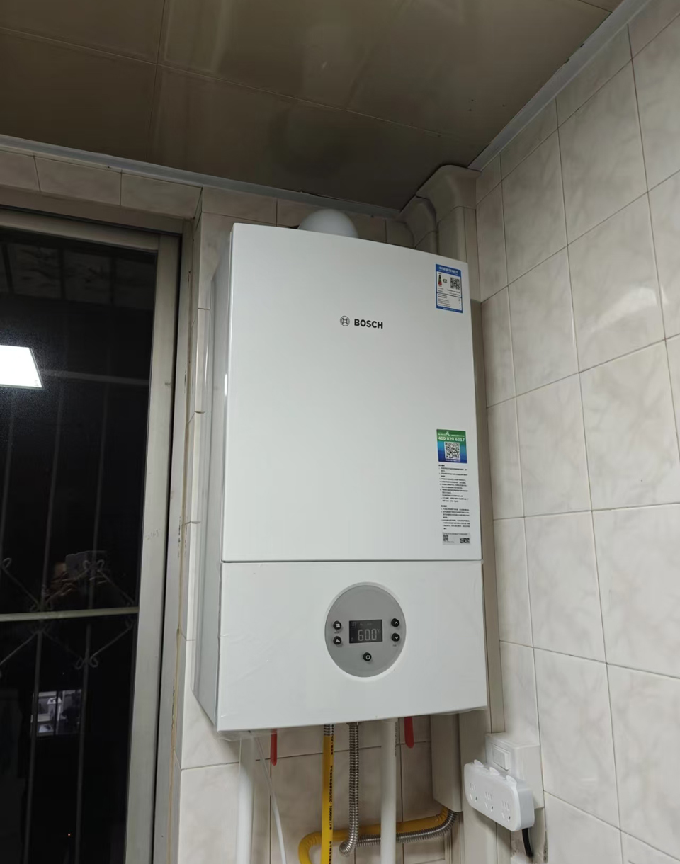 平谷峪口镇厂门口村博世壁挂炉安装案例