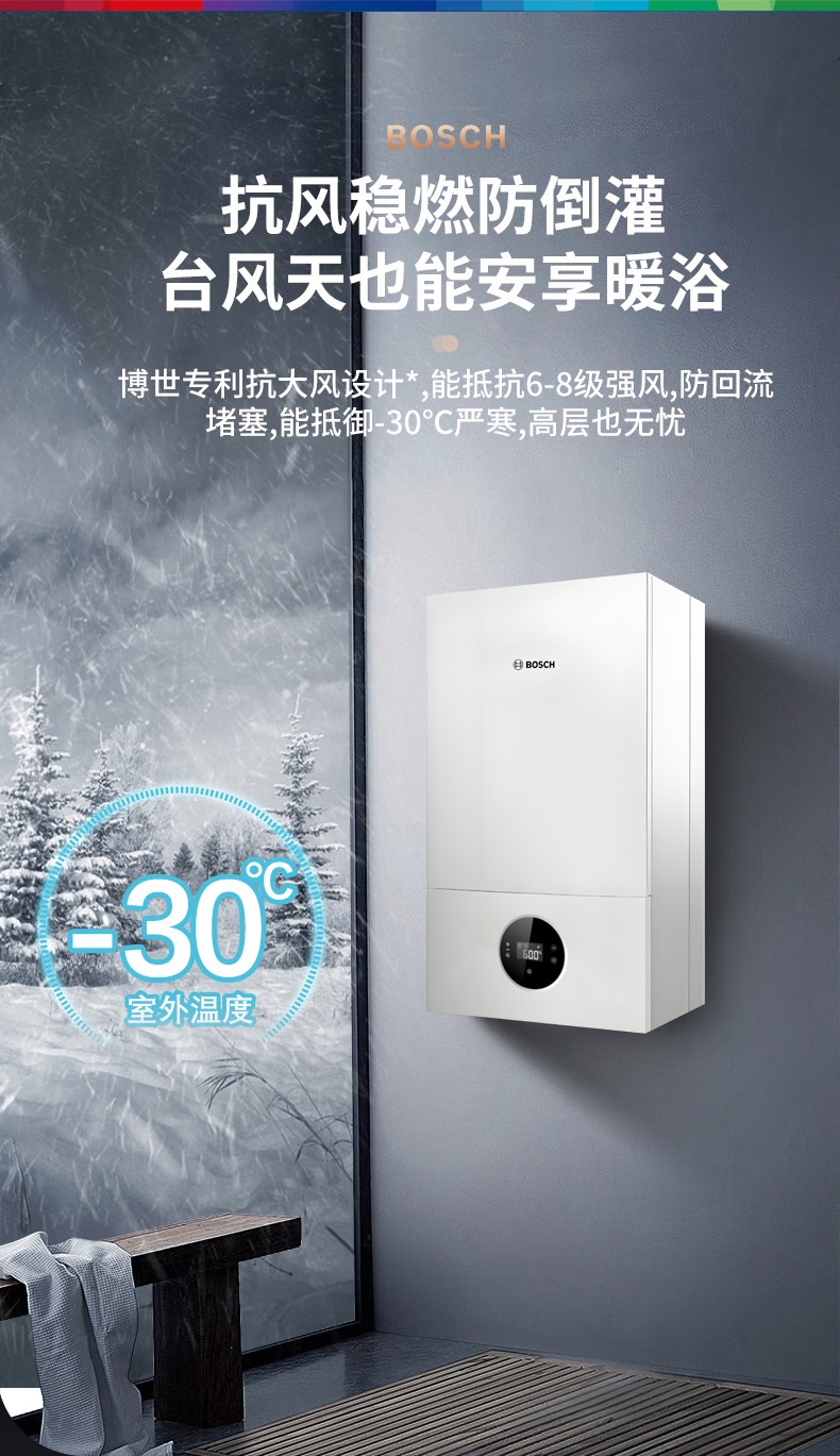博世G6101追光版Plus壁挂炉